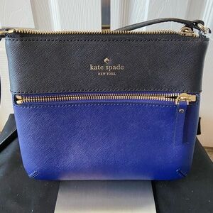 Kate Spade Navy and Black Crossbody Bag